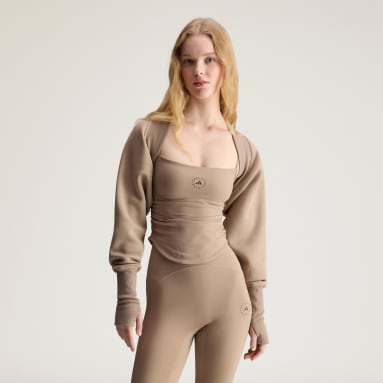 Polera corta tipo bolero adidas by Stella McCartney Studio