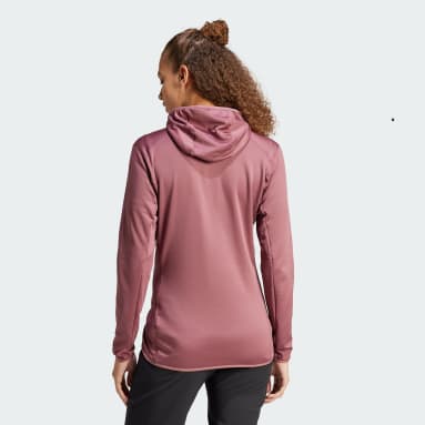 CAMPERA CON CAPUCHA TERREX XPERIOR TELA FLEECE GROSOR BAJO