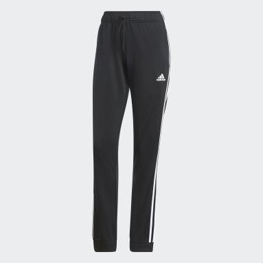 Primegreen Essentials Warm-Up Slim Tapered 3-Stripes Treningsbukse Svart
