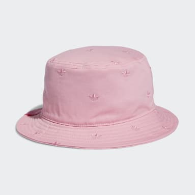 Originals Pink Allover Print Trefoil Bucket Hat