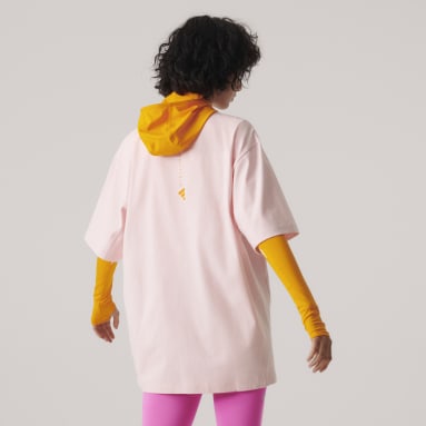 adidas by Stella McCartney Sportswear T-Shirt (Gender Neutral) Różowy