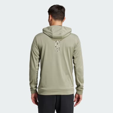 Chaqueta con capucha Train Essentials Camo