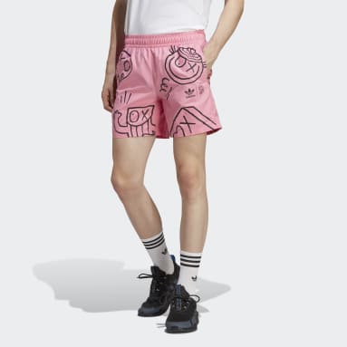 Calções de Natação Mr. A Collab Originals Rosa Homem Originals