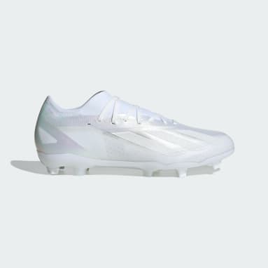Botas de Futebol X Crazyfast.2 – Piso firme Branco Futebol