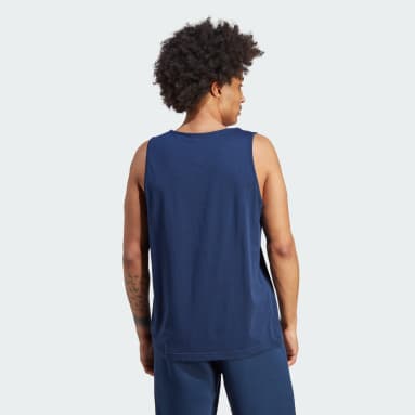 Débardeur Trèfle Essentials Bleu Hommes Originals