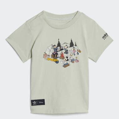 Disney Mickey and Friends T-skjorte Grønn