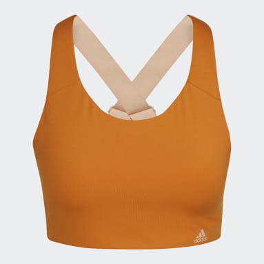 Women Training Orange Ultimate Bra