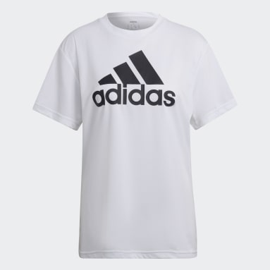 Camiseta AEROREADY Designed To Move Sport Holgada Blanco Mujer Training