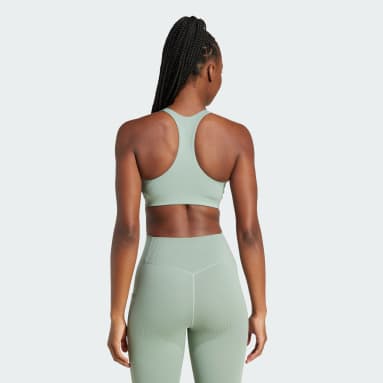 Áo Bra Tập Luyện Medium Support Thun Gân Powerimpact