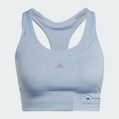 Women's Clothing - Powerreact Training Medium-Support Bra - White