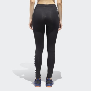 Women Gym & Training Black ESS LIN TIGHT