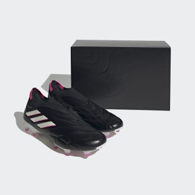 Botines Copa Pure+ Terreno Firme Negro Fútbol