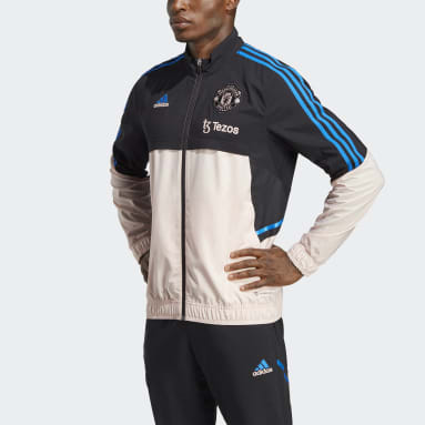 Casaco de Apresentação Condivo 22 do Manchester United Preto Homem Futebol