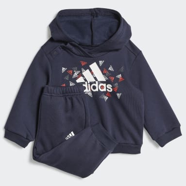 Conjunto Badge of Sport Azul Criança Sportswear