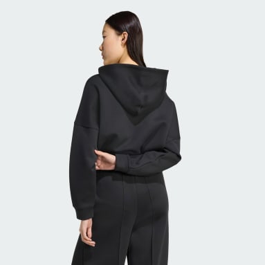 Off Placed 3-Stripes Hettegenser