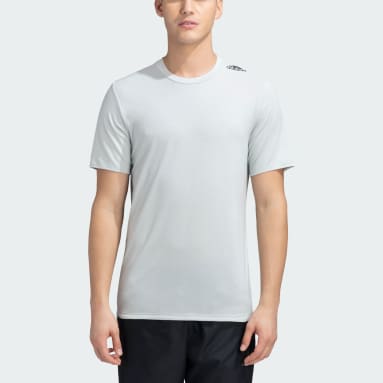 Men Training Grey M D4T TEE
