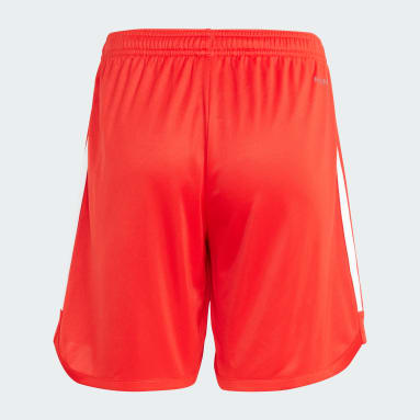 Pantalón corto primera equipación FC Bayern 23/24 (Adolescentes) Rojo Niño Fútbol