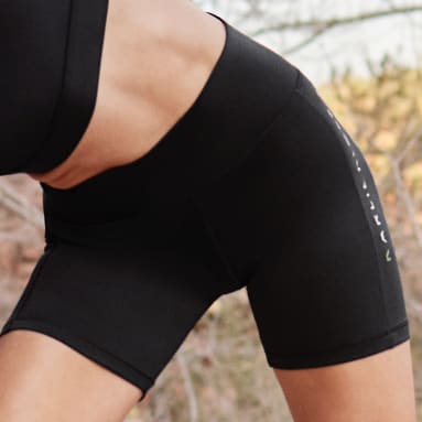 Women Training Black Karlie Kloss Short Shorts
