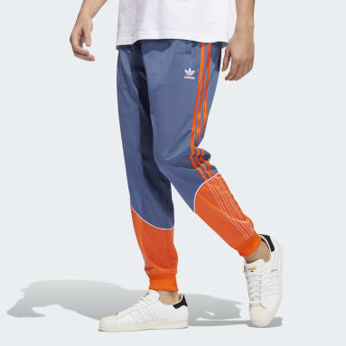 Muži Originals modrá Sportovní kalhoty Tricot SST