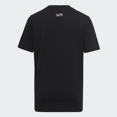 Polera Estampada adidas x LEGO® Negro Niño Sportswear