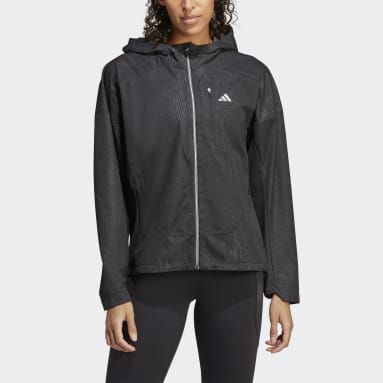 Casaco de Running Adizero Preto Mulher Running