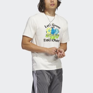 T-shirt Grow Together Bianco Uomo Originals