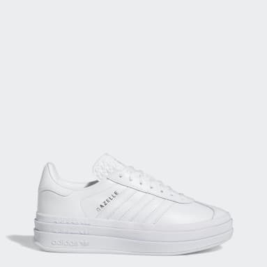 Women's Originals White Gazelle Bold Shoes