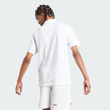 Men's Sportswear White adidas Z.N.E. Premium Polo Shirt