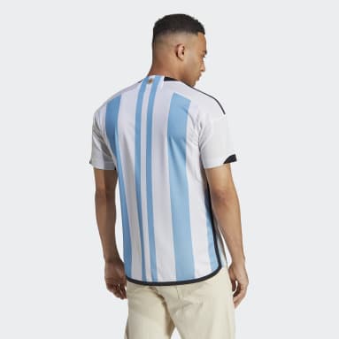 Άνδρες Ποδόσφαιρο Λευκό Argentina 22 Home Jersey