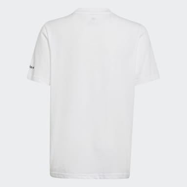 T-shirt de plage graphique Stoked Blanc Enfants Originals