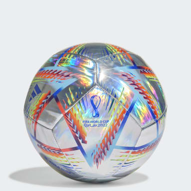 Fußball Al Rihla Training Hologram Foil Ball Mehrfarbig