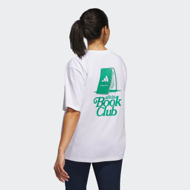 골프 북 클럽 그래픽 오버사이즈 티