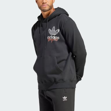 Men's Sportswear Black Trefoil Hoodie