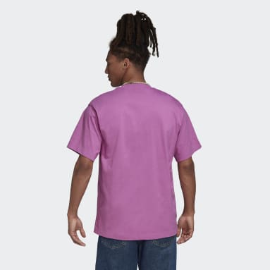 Men Originals Purple Adicolor Contempo T-Shirt