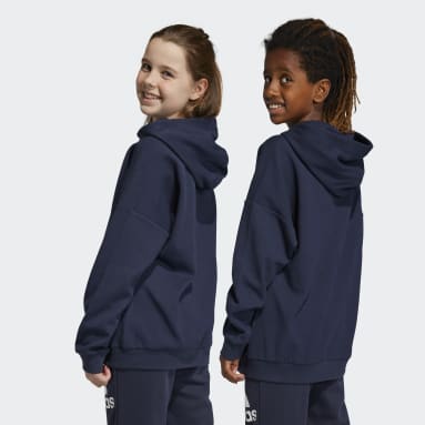 Børn Sportswear Blå Future Icons Logo hættetrøje