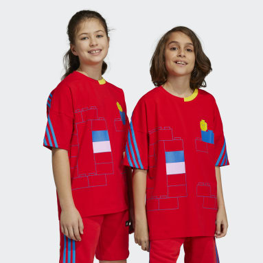 Kinder Sportswear adidas x Classic LEGO T-Shirt Rot