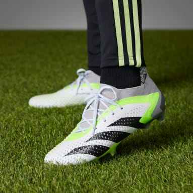 Soccer White Predator Accuracy.1 Firm Ground Soccer Cleats