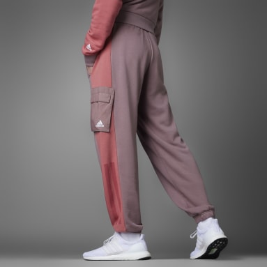 Pantaloni Colorblock French Terry Viola Uomo Sportswear