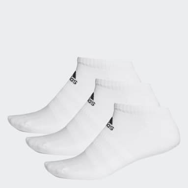 Tennis Cushioned Low-Cut Socken, 3 Paar Weiß