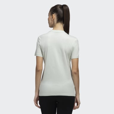 Women Training Green LINEAR  TEE