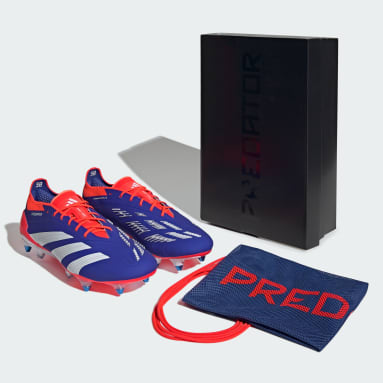 Football Blue Predator Elite Soft Ground Boots