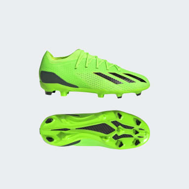 Kids Football Green X Speedportal.1 Firm Ground Boots