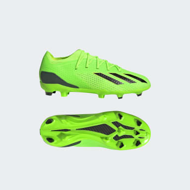 green and black adidas soccer cleats