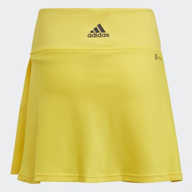 Dívky Tenis žlutá Šortková sukně Tennis Pop-Up