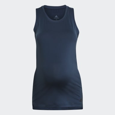 Women Training Blue AEROREADY Designed 2 Move Sport Tank Top (Maternity)