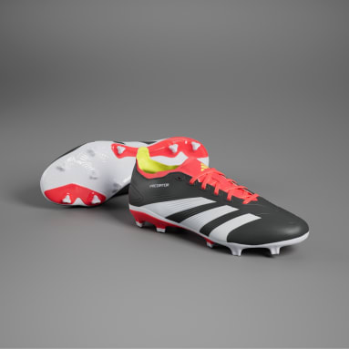 Football Black Predator League Firm Ground Football Boots