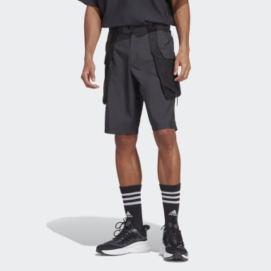 Men Sportswear Black City Escape Premium Shorts