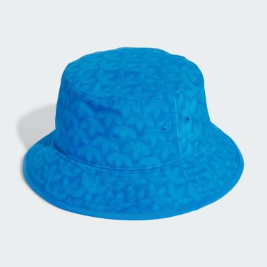 Gorro Monogram Bucket Azul Originals