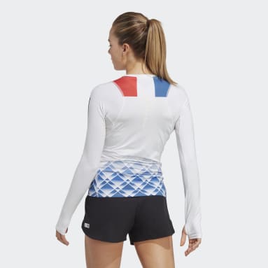 Dam Löpning Vit Run Fast Long Sleeve Tee