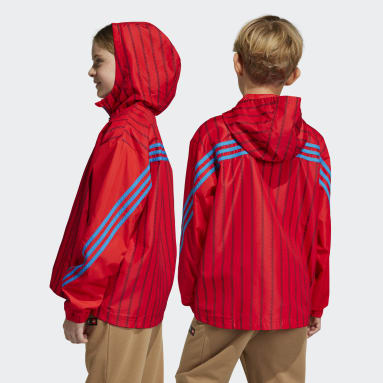 Děti Sportswear červená Větrovka adidas x Classic LEGO®